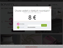 Tablet Screenshot of bonatex.sk